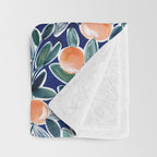 Summer Citrus Throw Blanket Gallery Image 3