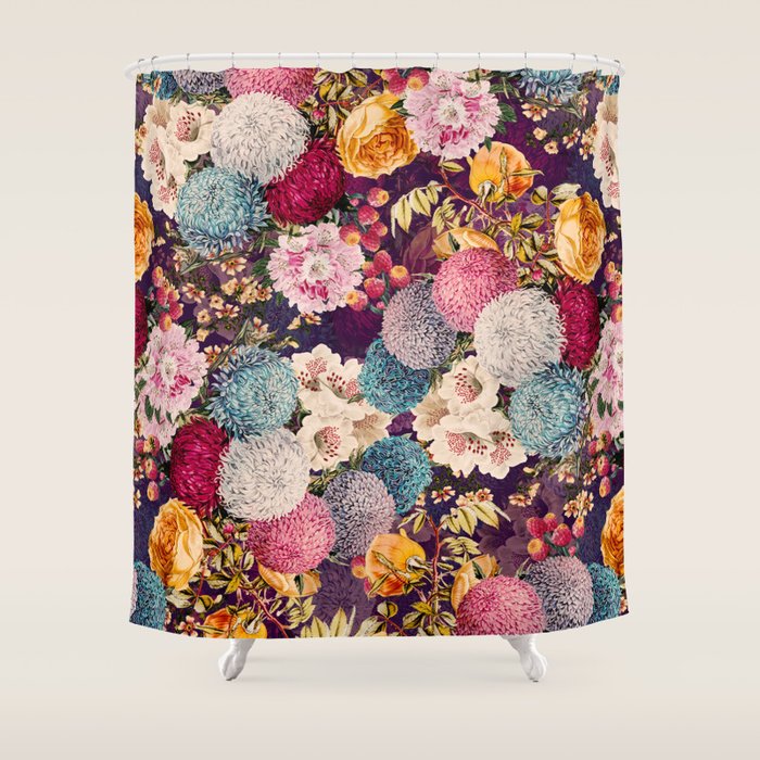EXOTIC GARDEN X Shower Curtain Gallery Image 1