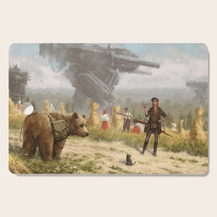 Heroes of Zalesie Cutting Board Gallery Image 1