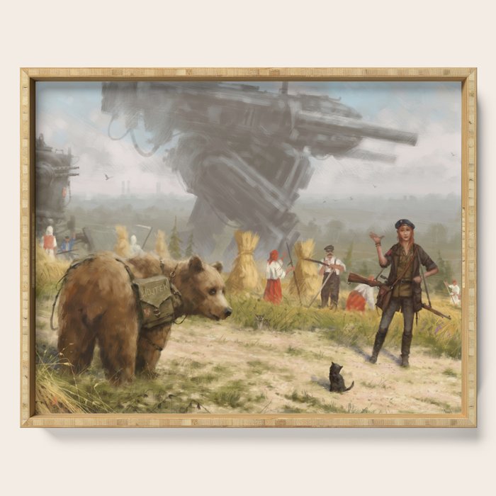 Heroes of Zalesie Serving Tray Gallery Image 1