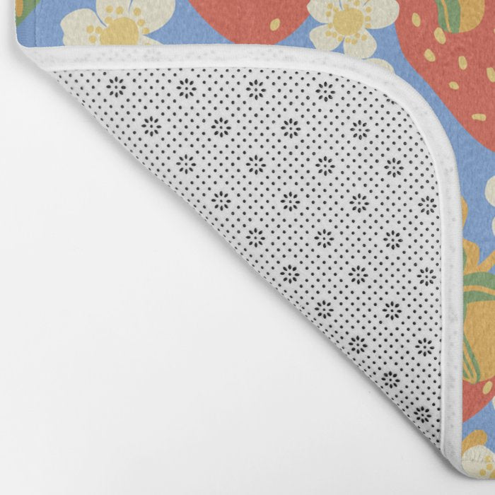 Strawberries Bath Mat Gallery Image 2