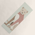 Whimsical Cheetah Yoga Mat Gallery Image 1