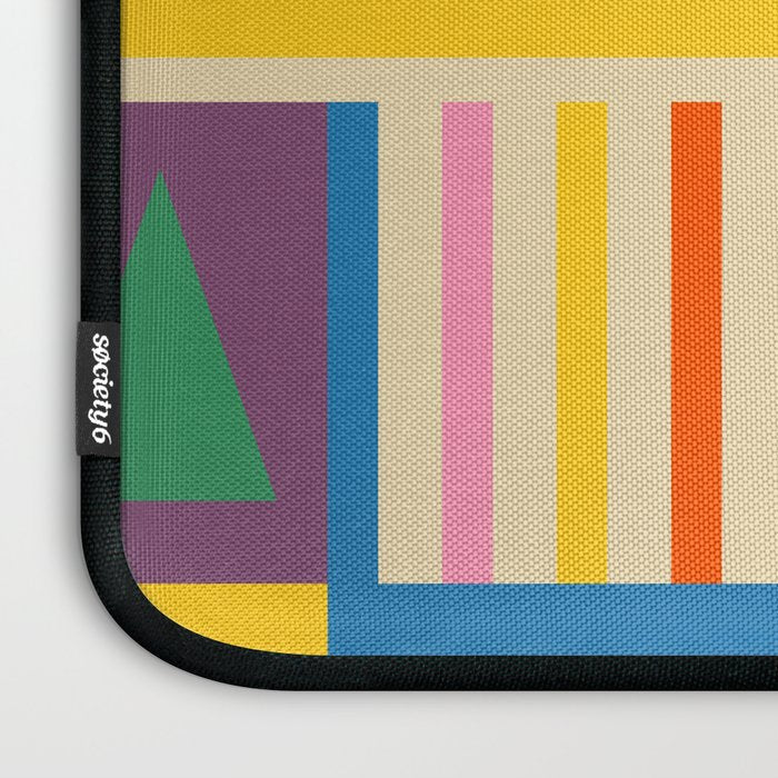 Colorful City Laptop Sleeve Gallery Image 3