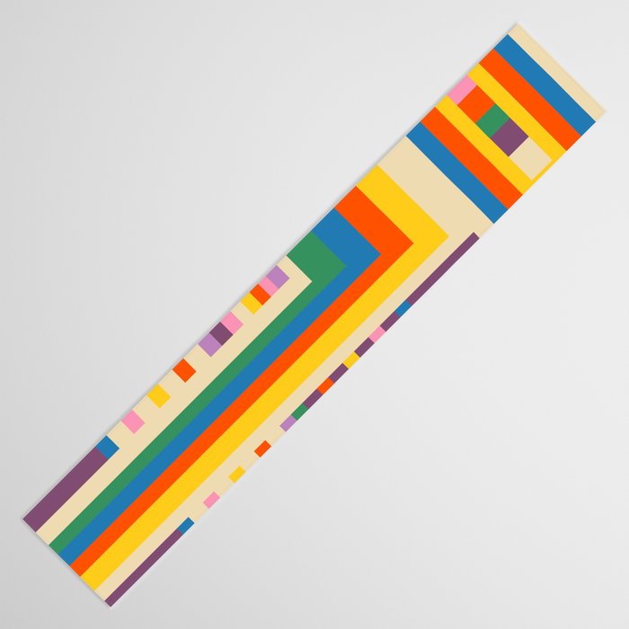 Colorful City Table Runner Gallery Image 3