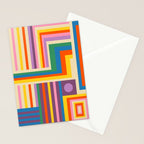 Colorful City Stationery Card Gallery Image 2