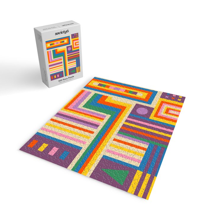 Colorful City Jigsaw Puzzle Gallery Image 2