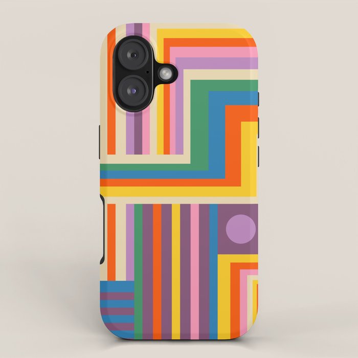 Colorful City Iphone Case