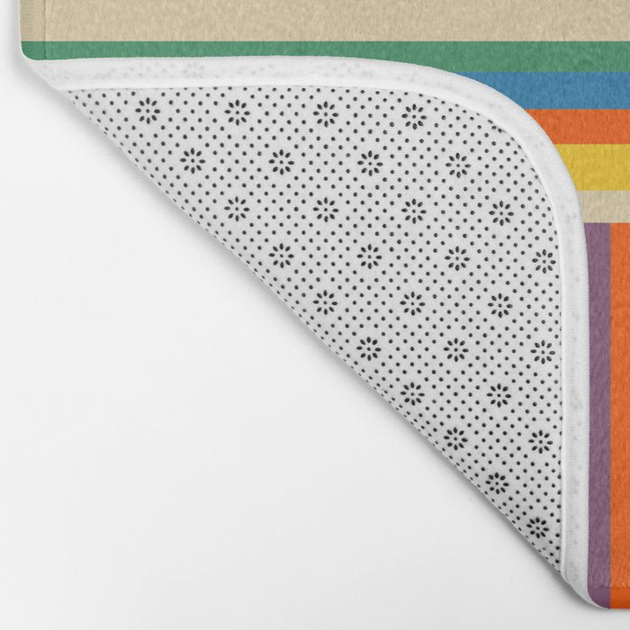 Colorful City Bath Mat Gallery Image 2