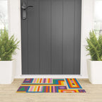 Colorful City Welcome Mat Gallery Image 3