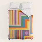 Colorful City Comforter Gallery Image 6