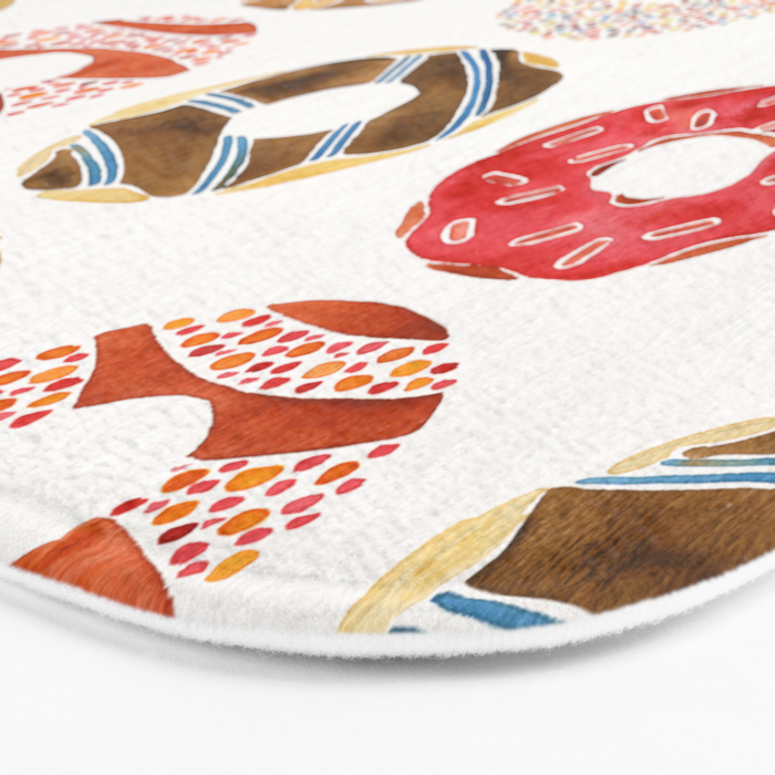 Half Dozen Donuts Bath Mat Gallery Image 3
