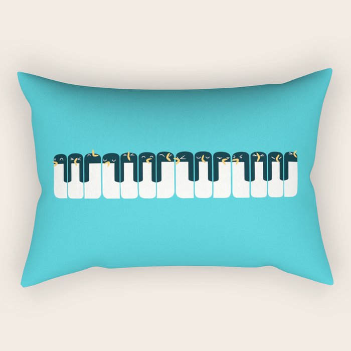 The Choir of Antarctica Rectangular Pillow Gallery Image 2
