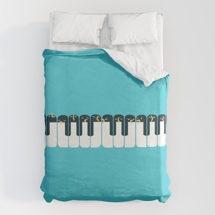 The Choir of Antarctica Duvet Cover Gallery Image 6