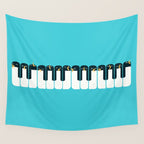 The Choir of Antarctica Wall Tapestry Gallery Image 4