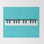 The Choir of Antarctica Throw Blanket Gallery Image 2