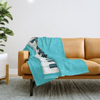 The Choir of Antarctica Throw Blanket Gallery Image 1