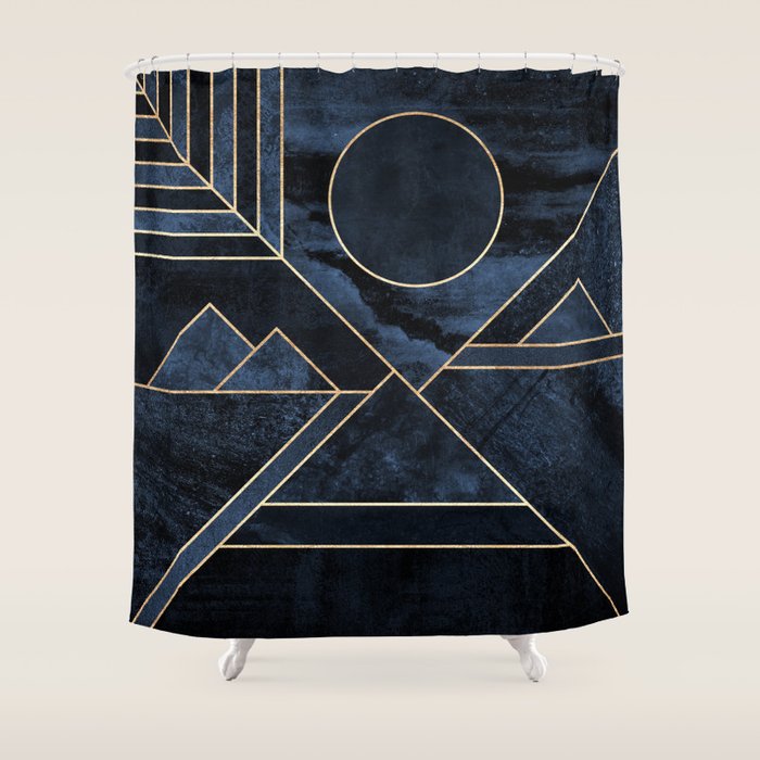 Modern Wild 1 Shower Curtain Gallery Image 1