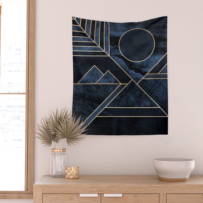 Modern Wild 1 Wall Tapestry Gallery Image 2