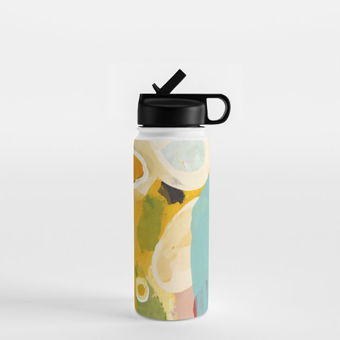 sunshine fall garden leaves Water Bottle Gallery Image 1