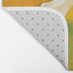 sunshine fall garden leaves Bath Mat Gallery Image 2