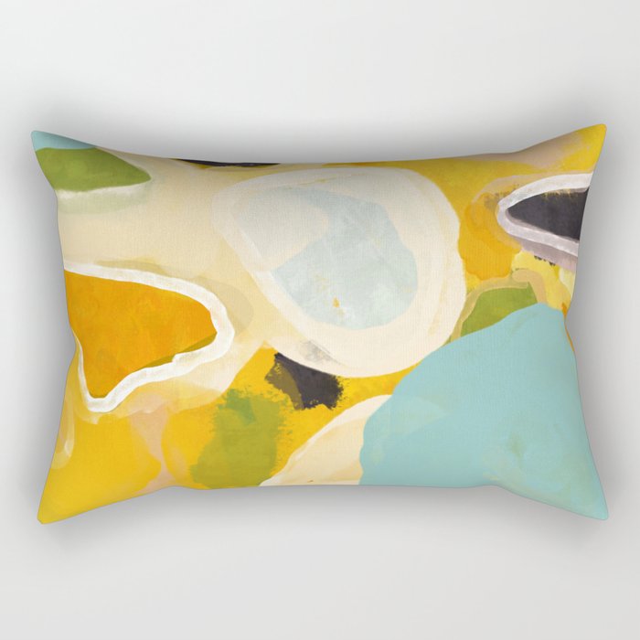 sunshine fall garden leaves Rectangular Pillow Gallery Image 1
