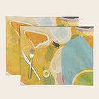 sunshine fall garden leaves Placemat Gallery Image 1