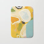 sunshine fall garden leaves Bath Mat Gallery Image 1