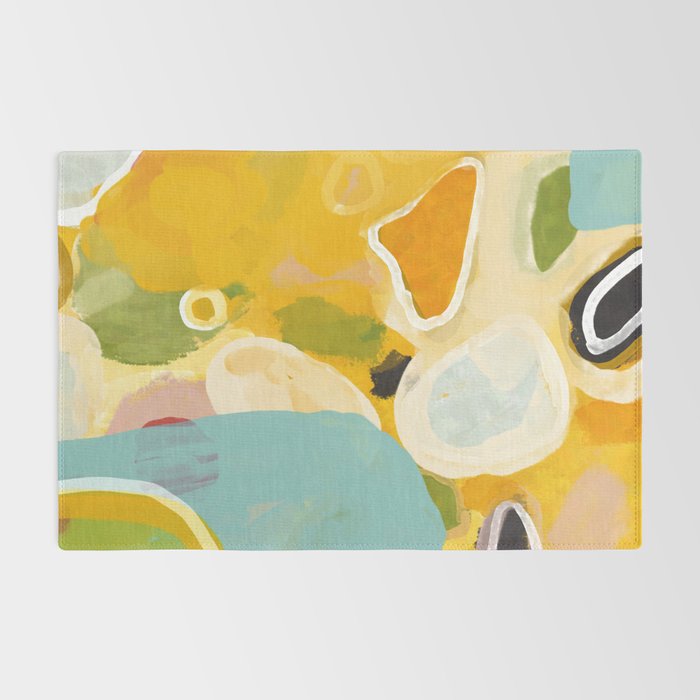 sunshine fall garden leaves Rug Gallery Image 2