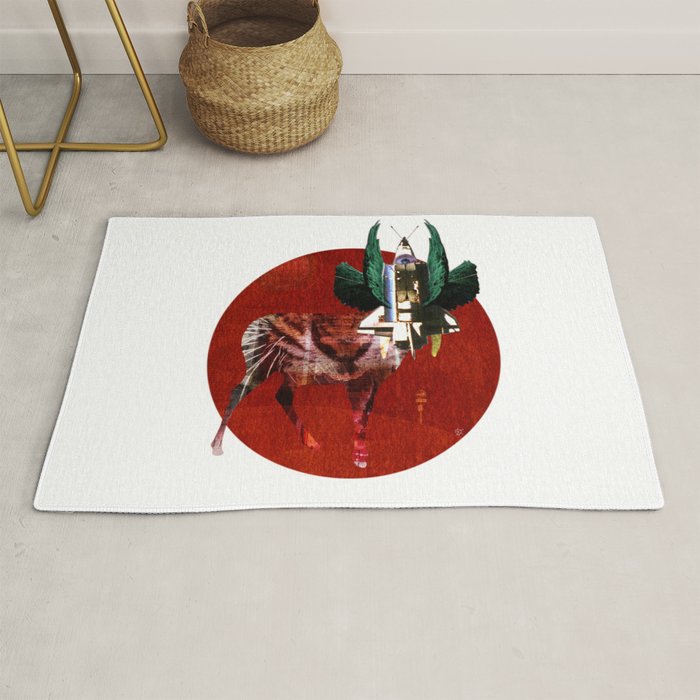 SpaceHeadDeer 3 Rug Gallery Image 1