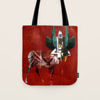 SpaceHeadDeer 3 Tote Bag Gallery Image 1