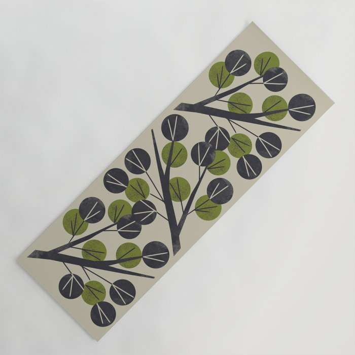 Minimal Branch Yoga Mat Gallery Image 1