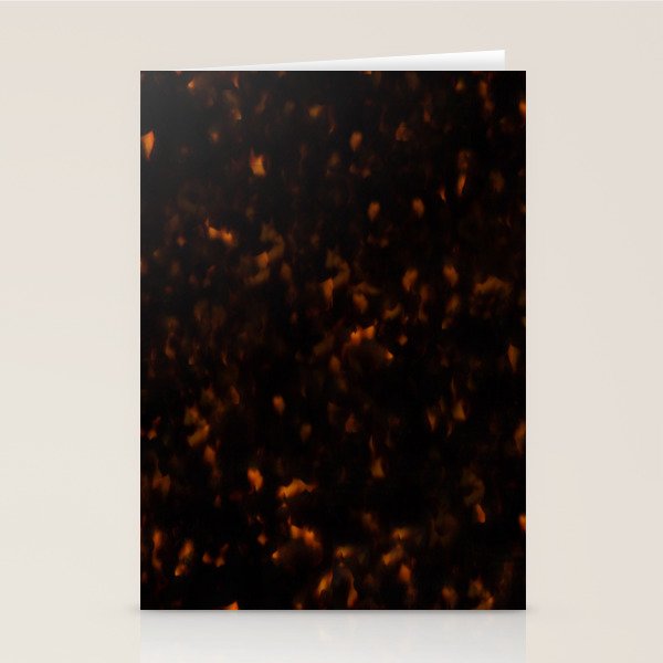 Dark Tortoise Shell Pattern Stationery Card Gallery Image 2