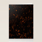 Dark Tortoise Shell Pattern Stationery Card Gallery Image 2