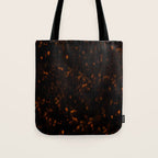 Dark Tortoise Shell Pattern Tote Bag Gallery Image 1