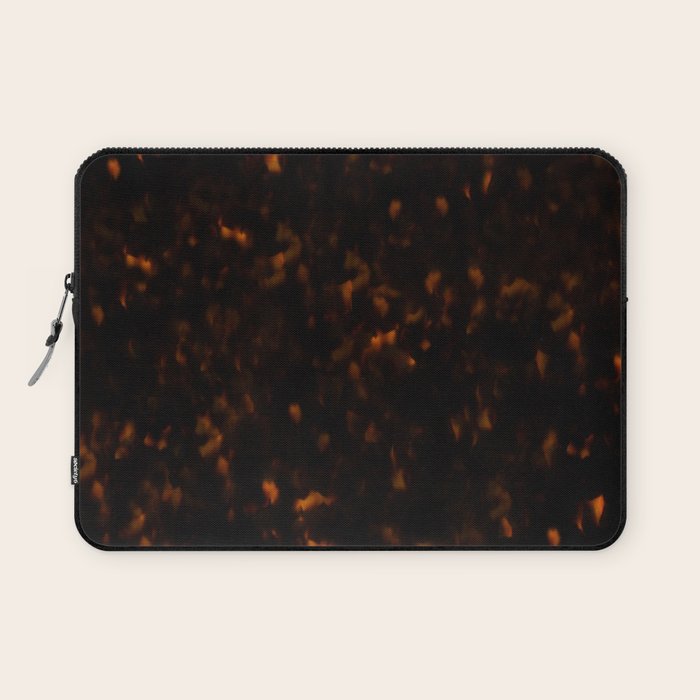 Dark Tortoise Shell Pattern Laptop Sleeve Gallery Image 1