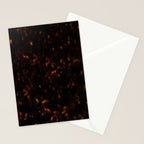 Dark Tortoise Shell Pattern Stationery Card Gallery Image 2