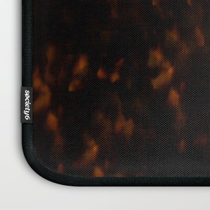 Dark Tortoise Shell Pattern Laptop Sleeve Gallery Image 3