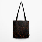 Dark Tortoise Shell Pattern Tote Bag Gallery Image 2