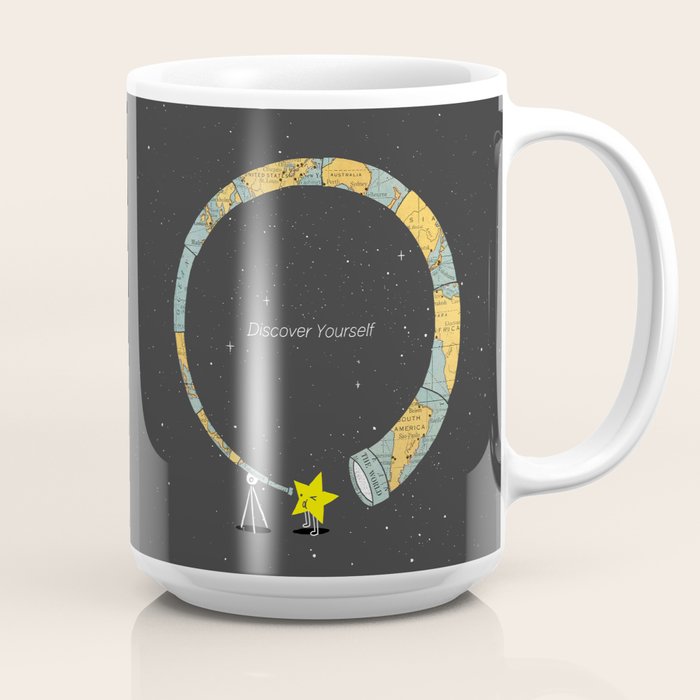Discover yourself Coffee Mug Gallery Image 2