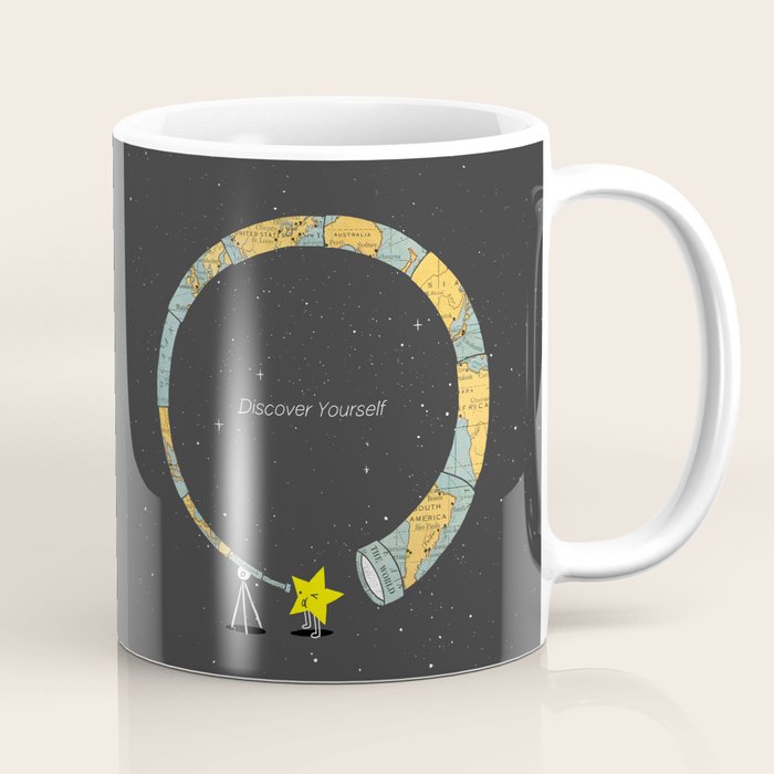Discover yourself Coffee Mug Gallery Image 1