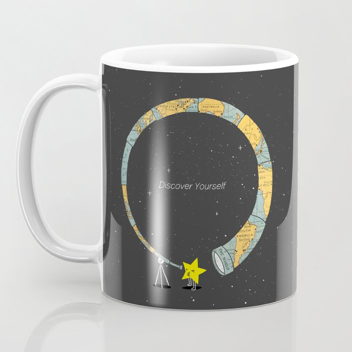 Discover yourself Coffee Mug Gallery Image 3