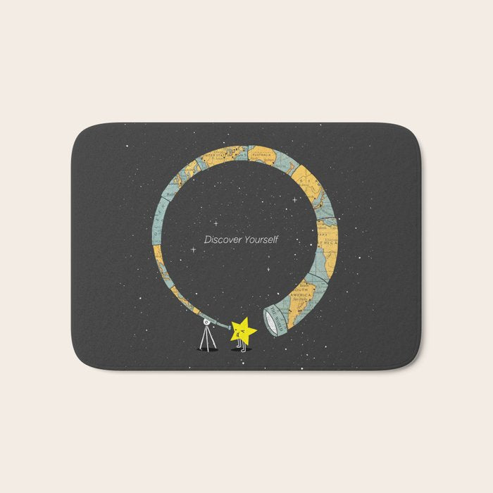 Discover yourself Bath Mat Gallery Image 1