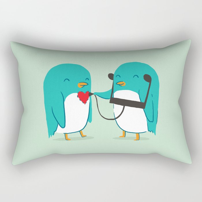 The sound of love Rectangular Pillow Gallery Image 2