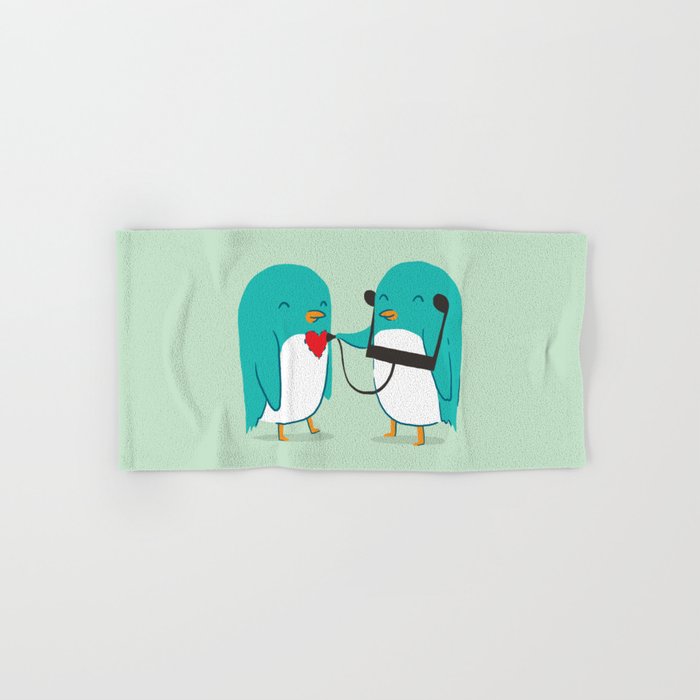 The sound of love Bath Towel Gallery Image 1