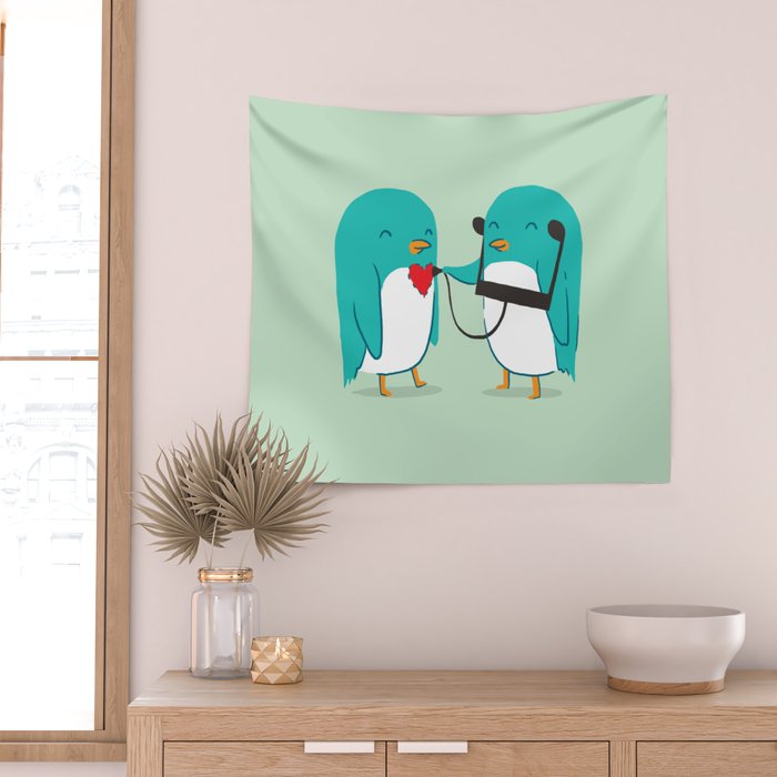 The sound of love Wall Tapestry Gallery Image 2