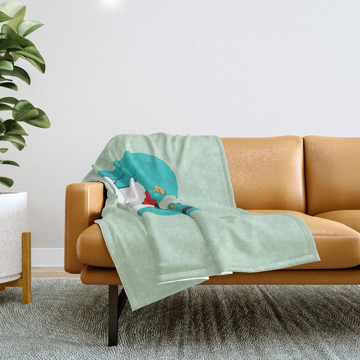 The sound of love Throw Blanket Gallery Image 1