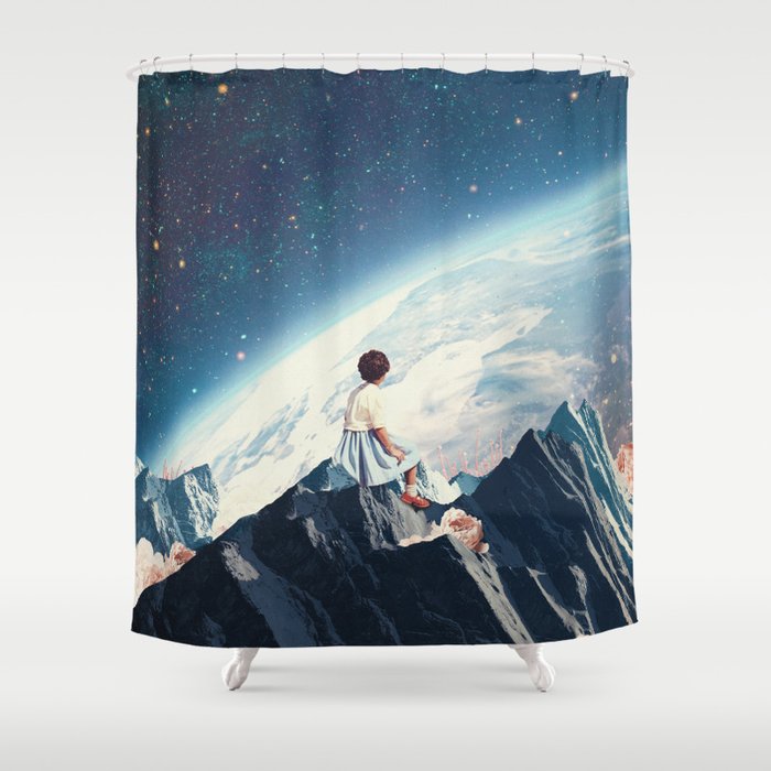 The worlds You taught me Shower Curtain Gallery Image 1