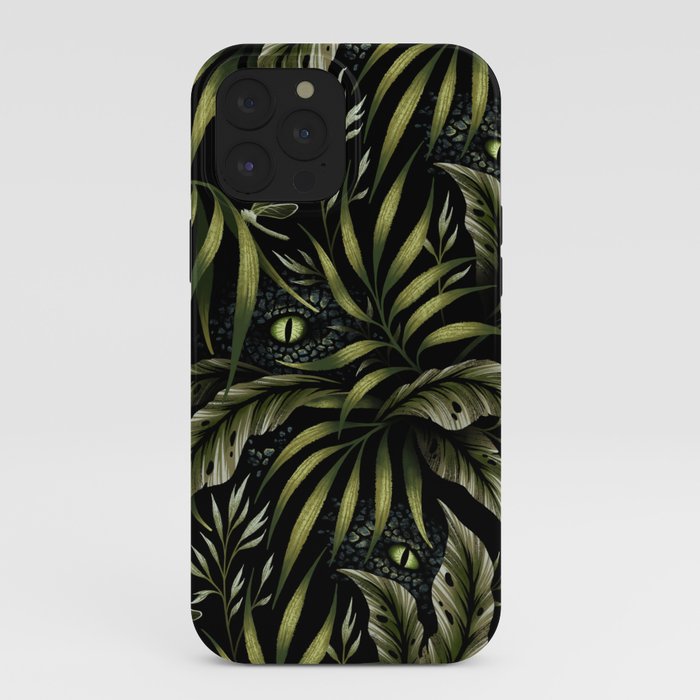 Jurassic Jungle - Camo Green iPhone Case Gallery Image 40