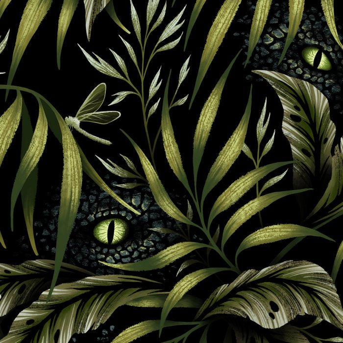 Jurassic Jungle - Camo Green Coffee Mug Gallery Image 2