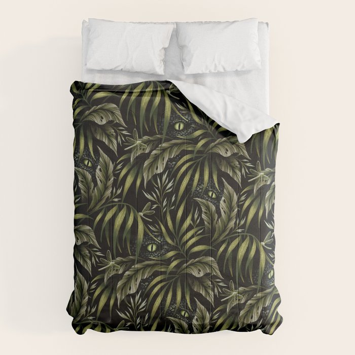 Jurassic Jungle - Camo Green Comforter Gallery Image 6